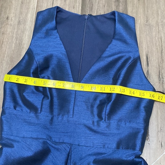 ALFRED SUNG D611 blue maxi formal‎ - Picture 11 of 12